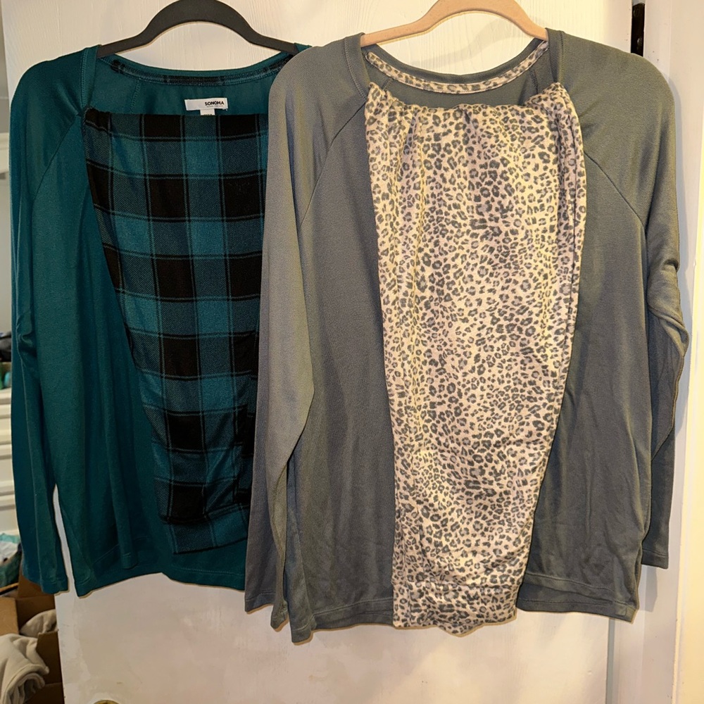 2 Sonoma Pajama Sets